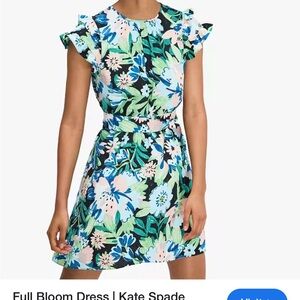 Kate Spade Full Bloom Mini Dress